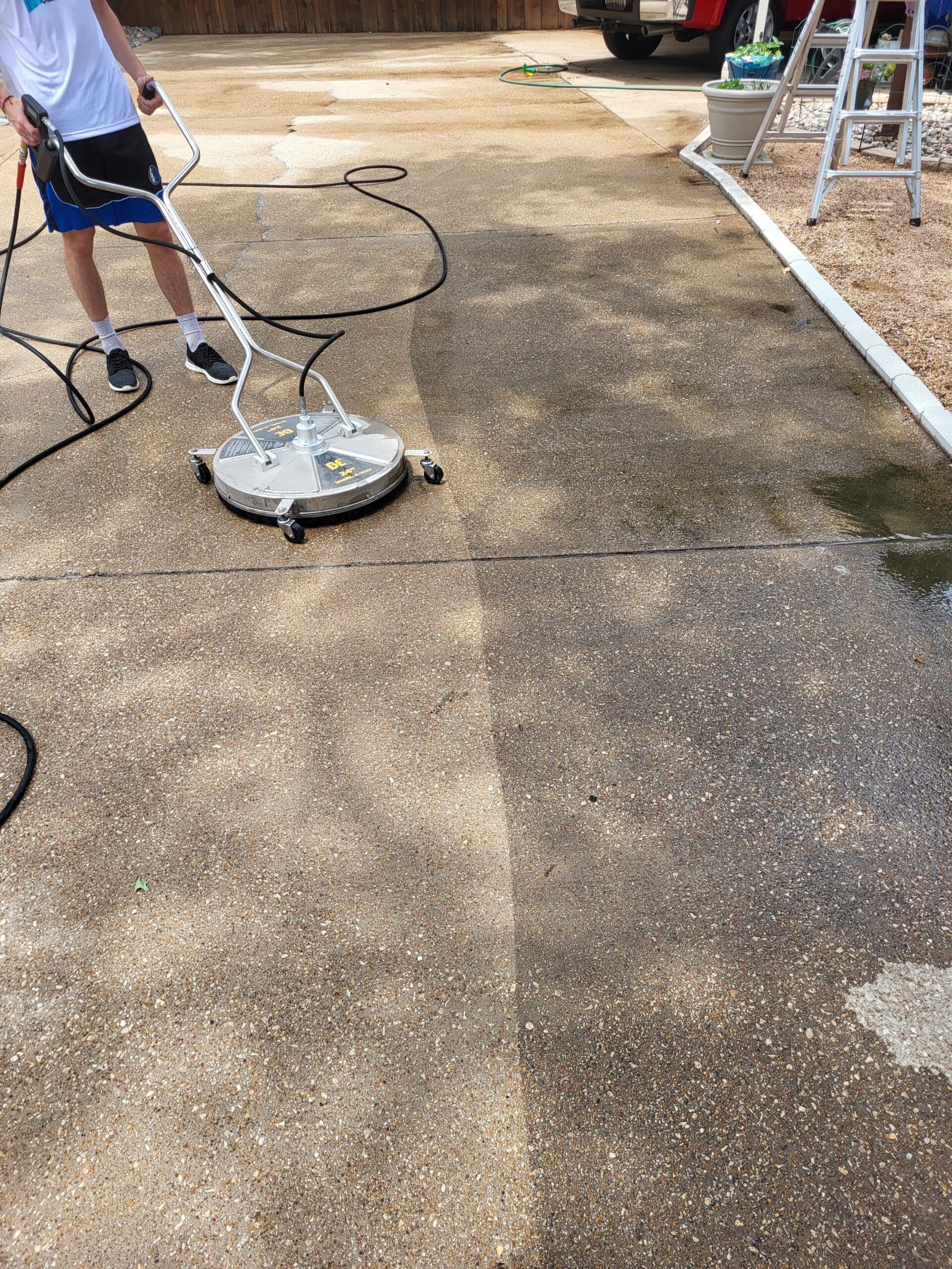 Concrete Cleaning Company in Denton TX